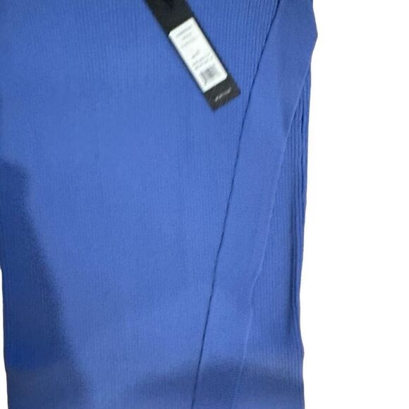 NWT BCBGMaxazria Rebel Cutout Midi Skirt in Persian Blue - Picture 4 of 6